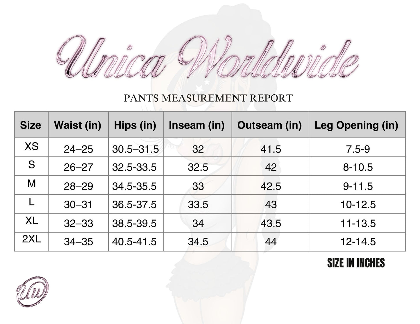 UNICA Bling Collection Flare Pants